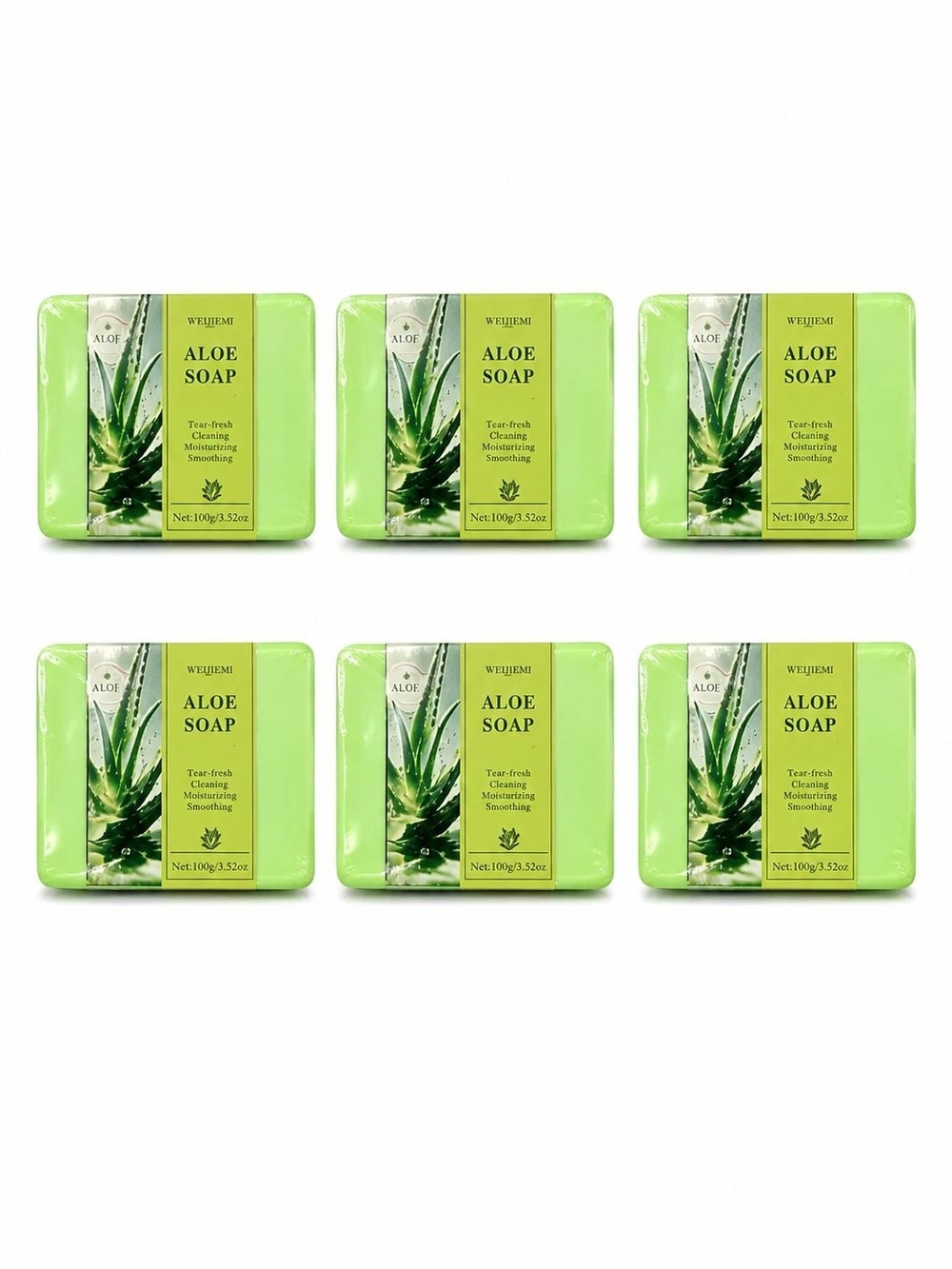 Aloe Soap - Hydrating Aloe Bar (Green)